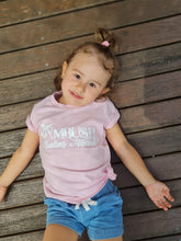 Load image into Gallery viewer, Ambush Kids Tee - Grey Marle & Pink